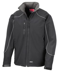 Work-Guard Hooded Softshell Jacket